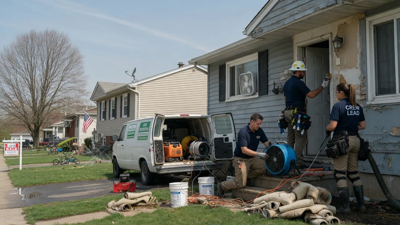 Flood Cleanup in Trivoli, IL near me